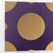 Stippelpatroon 15 drieluik wenskaart (Binnenzijde eerst)