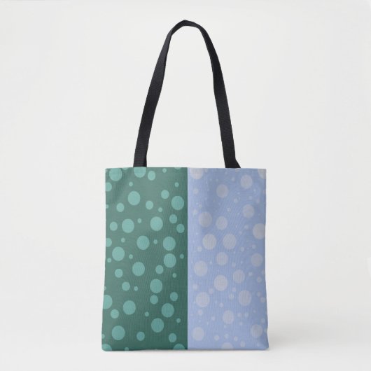 Stippen aangepaste All-Over-Print Canvas tas (Voorkant)