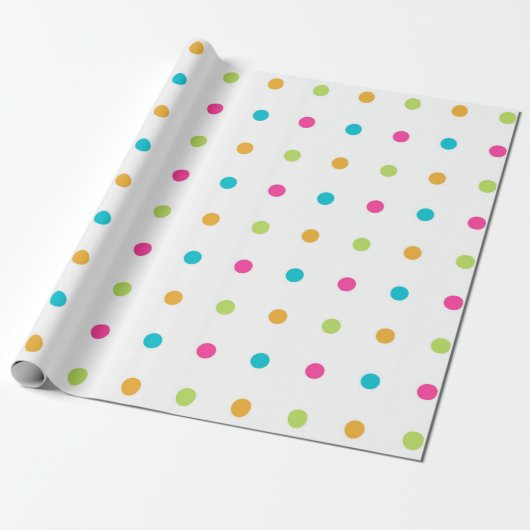 Stippen Cadeaupapier (Uitgerold)
