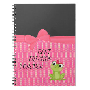 Stippen, Cute Froggy-Motivatiebericht Notitieboek