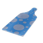 Stippen decoratieve glazen hakplank peddel snijplank (Hoek)