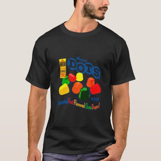 Stippen Diverse gomdruppels T-shirt (Voorkant)
