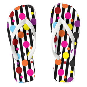 Stippen en Strepen Teenslippers
