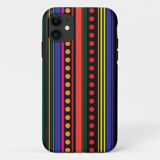 Stippen en strips Case-Mate iPhone case (Achterkant)