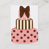 Stippen en strips visitekaartje (Achterkant)