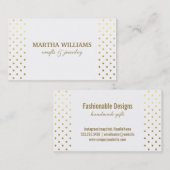 Stippen | Gold II Visitekaartje (Voorkant / Achterkant)