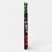 Stippen met kleur Case-Mate iPhone case (Achterkant/links)