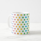 Stippen met kleur koffiemok (Voorkant links)