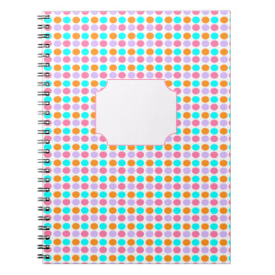 Stippen met kleur notitieboek