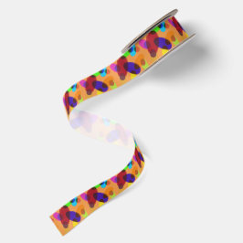 Stippen Multi Kleur Confetti Patroon Lint