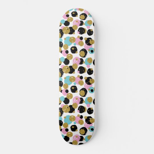 Stippen Patroon 10 Skateboard (Voorkant)