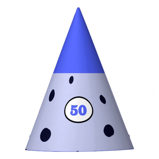 Stippen patroon feesthoedjes (Voorkant)