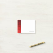 Stippen patroon post-it® notes (Op bureau)