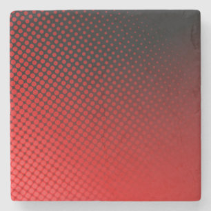 Stippen patroon stenen onderzetter