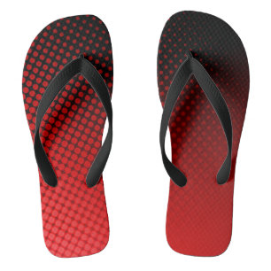 Stippen patroon teenslippers