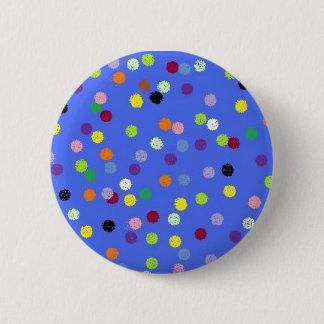 stippen,polka ronde button 5,7 cm