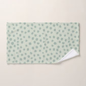 Stippen Sage Green Bad Handdoek (Handdoek)