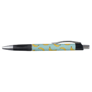 Stippen van bananen en pokken pen
