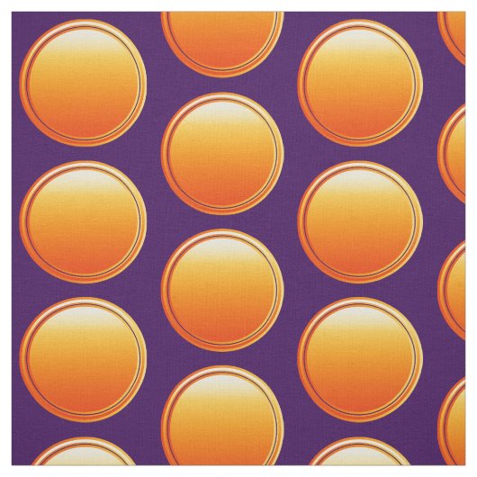 Stippen van de Button - gradiënt sinaasappel + uw Stof (Swatch)