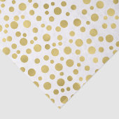 Stippen van goudConfetti Tissuepapier (Detail)