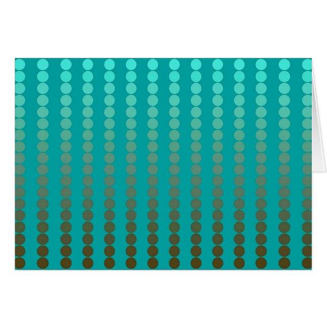 Stippen van het type Satin - turquoise en pewter g (Voorkant Horizontaal)