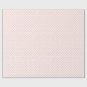 Stippen van roos cadeaupapier (Vlak)