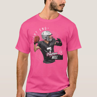 Stippen van Taysom Hill in New Orleans T-shirt