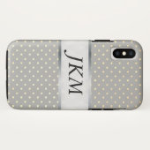 stippenpatroon stijlvol Case-Mate iPhone case (Achterkant (horizontaal))