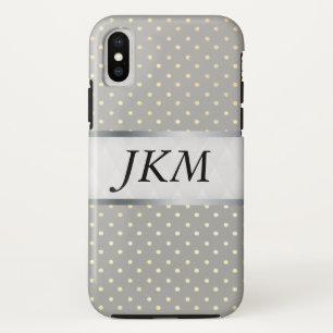 stippenpatroon stijlvol iPhone XS hoesje