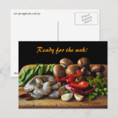 Stir Fry Briefkaart (Voorkant / Achterkant)