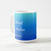 Stired not Shaken Personalized Christian Mug (Devant gauche)