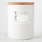 Stiring quelque chose de bon étiquette (Devant)