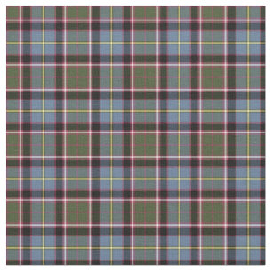 Stirling and Bannockburn Scotland District Tartan Stof