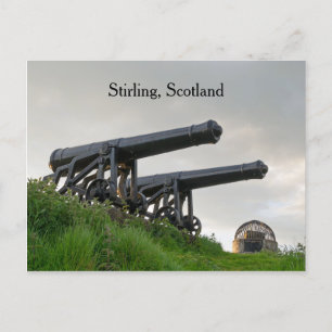 Stirling Beheading Stone and Cannons Briefkaart