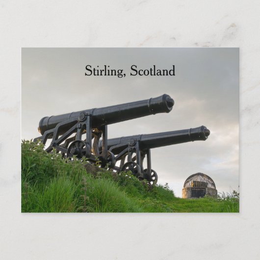 Stirling Beheading Stone and Cannons Briefkaart (Voorkant)