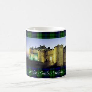 Stirling Castle Illuminated Tartan Border Koffiemok