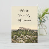 Stirling Castle, Stirling, Schotland Kaart (Staand voorkant)