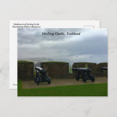 Stirling Castle Uitzicht of Wallace Monument Scotl Briefkaart (Voorkant / Achterkant)