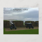 Stirling Castle Uitzicht of Wallace Monument Scotl Briefkaart (Voorkant)