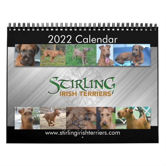 Stirling Irish Terriers 2022 Agenda Kalender (Hoes)