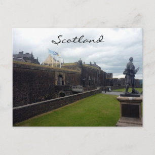 stirling kasteel voorzijde briefkaart
