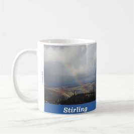 Stirling | Sruighlea Rainbow over het Wallace Monu Koffiemok
