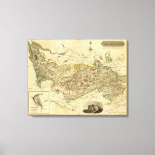 Stirlingshire Canvas Afdruk