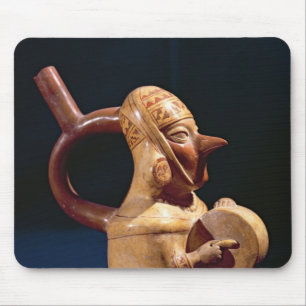 Stirrup vase in de vorm muismat