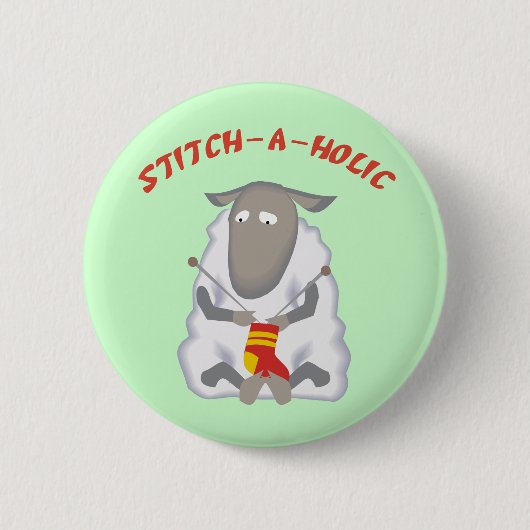 Stitch-a-holic Button (Voorkant)