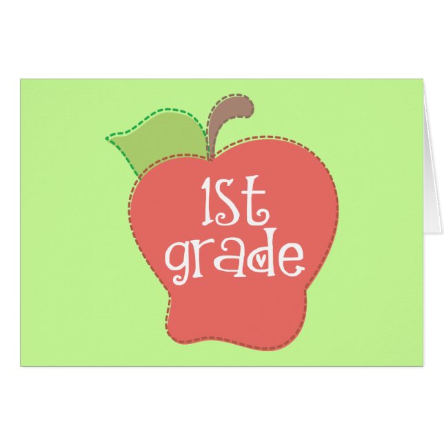 Stitch Apple 1st-graad (Voorkant Horizontaal)