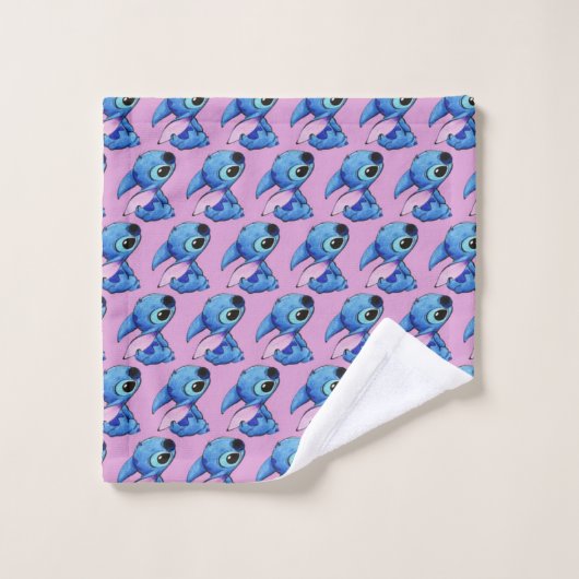 Stitch Bath Towel Set (Gant de toilette)
