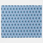 Stitch Fleece Deken (Voorkant (Horizontaal))