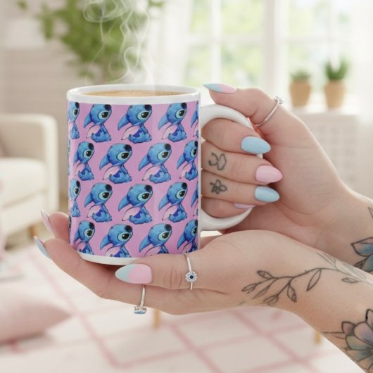 Stitch Giant Coffee Mug Extra Grote Beker