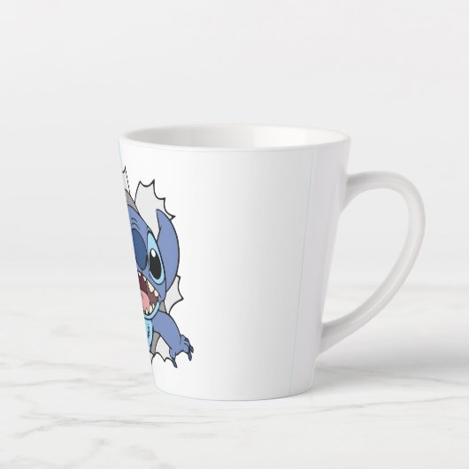 Stitch Latte Mok (Rechts)